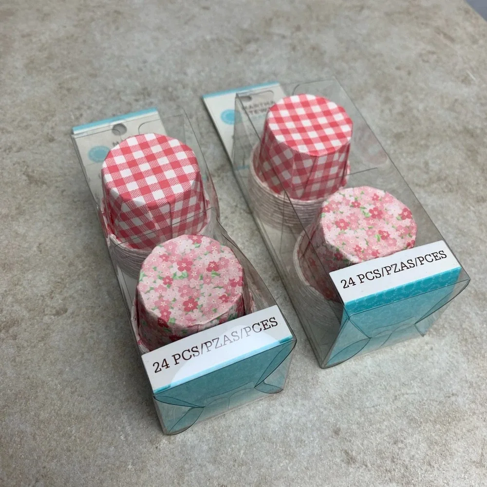 2 Martha Stewart Crafts Spring Party Favor Cups Cookies Candy Treat Gifts 48 Pcs